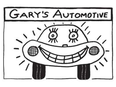 Gary's Automotive logo